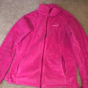 Pink Columbia zip-up